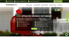 Desktop Screenshot of database-me.com